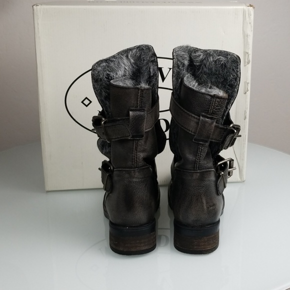 Steve Madden Fur Caveat - F Grey Mult - Picture 3 of 7